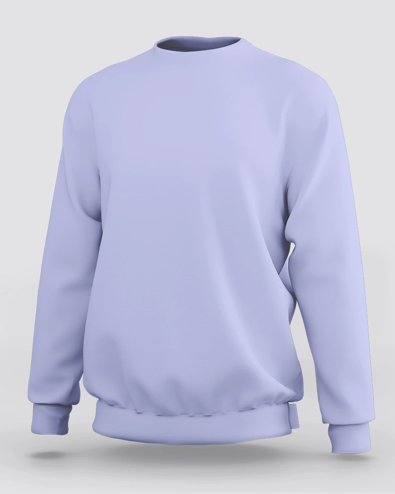 Sweatshirt_Lavender Unisex Lavender Sweatshirt - Image 1