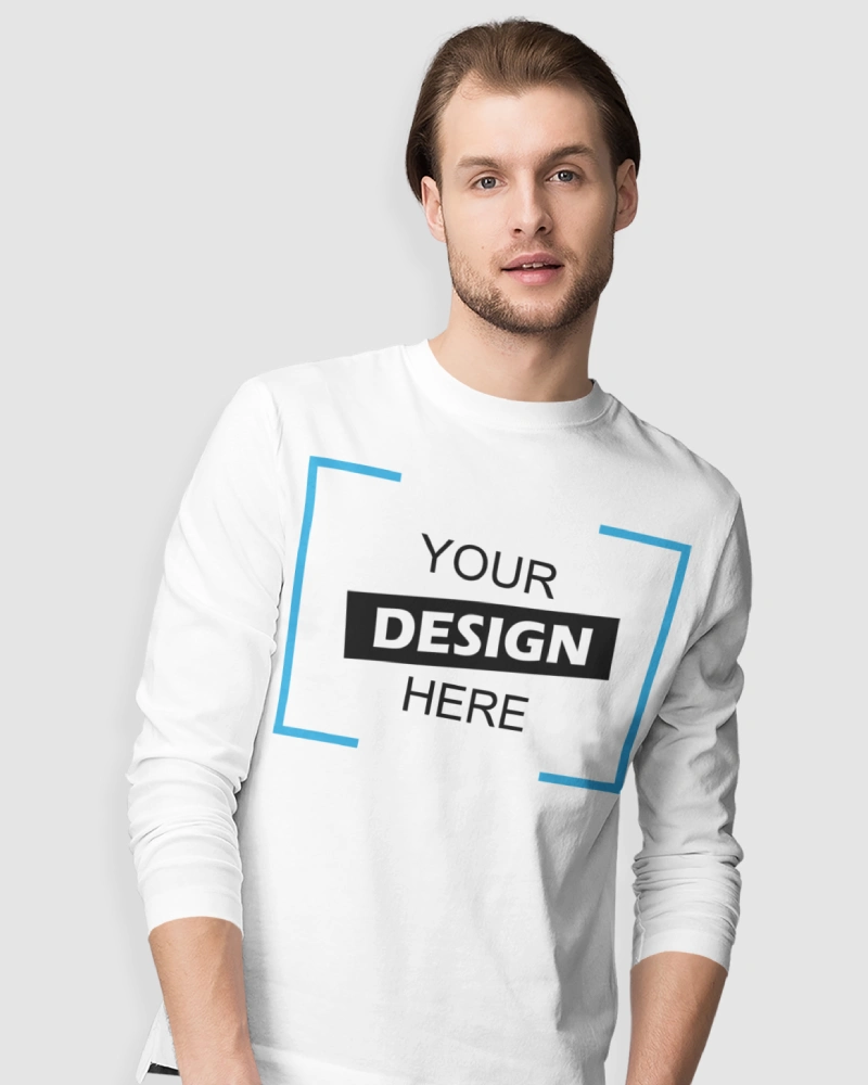 custom-full-sleevs Men's Full Sleeve T-Shirt - Image 1