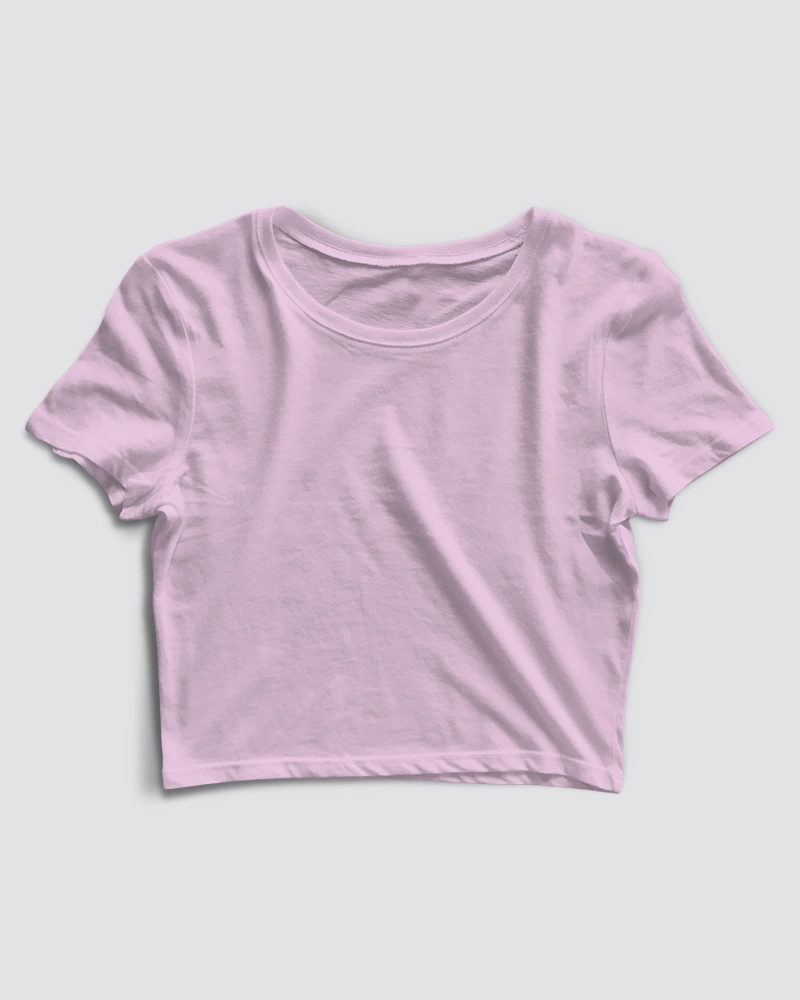 Light Pink Crop Top Light Pink Crop Top - Image 1